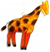 Elegant Resin Suncatcher - Giraffe Design