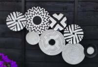 Metal Wall Art - Distressed Abstract Discs