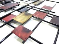 Metal Wall Art - Large Underground Abstract