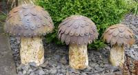 Mushroom Toadstool Set Of 3