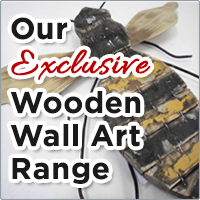 Our EXCLUSIVE Wooden Wall Art Range
