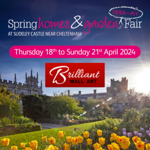 Free tickets for Sudeley Castle Spring Homes and Garden Fair