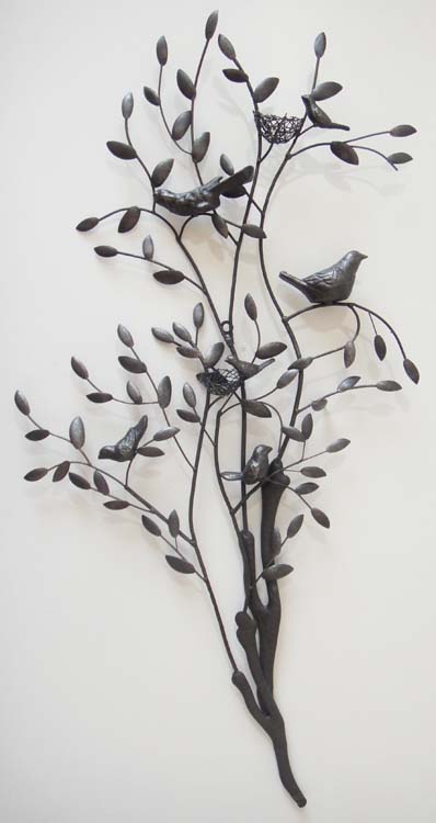Tree Branch Metal Wall Decor