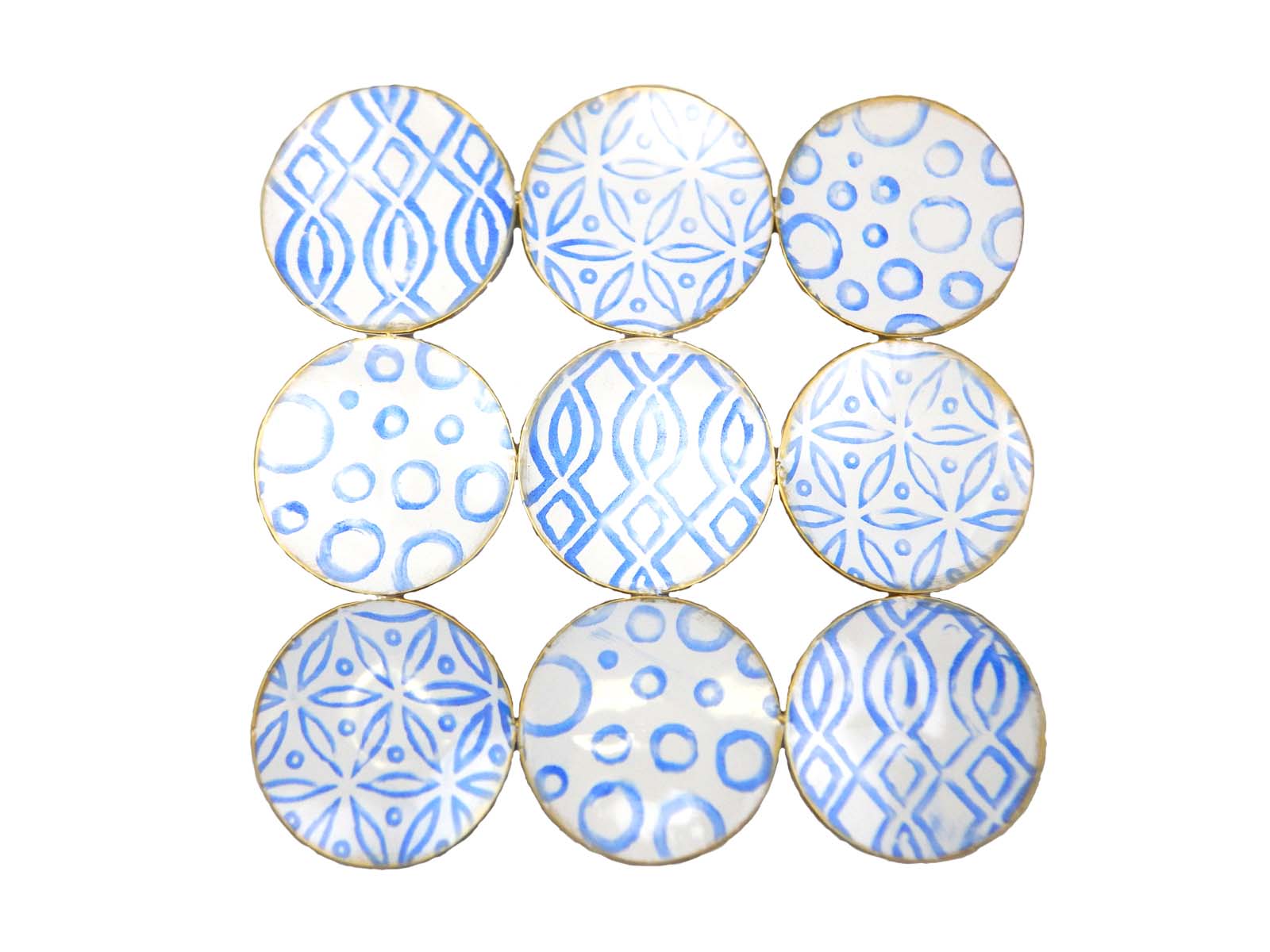 Metal Wall Art Willow Disc Abstract