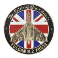 Cast Metal Sign - Vulcan Bomber Plaque