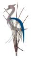 Metal Wall Art - Abstract Heron Head Facing Down