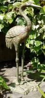 Cast Iron Garden Ornament - Heron