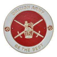 Cast Metal Sign - British Army Be The Best Plaque