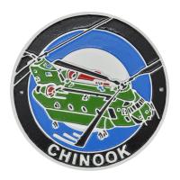 Cast Metal Sign - Chinook Plaque
