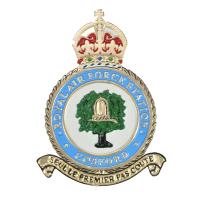 Cast Metal Sign - RAF Cosford Station Plaque
