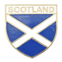 Cast Metal Sign - Scotland Plaque