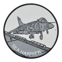 Cast Metal Sign - Sea Harrier Jump Jet Plaque
