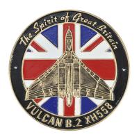 Cast Metal Sign - Vulcan Bomber Plaque