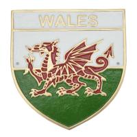 Cast Metal Sign - Wales Plaque