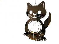 Cat Stainless Steel Wind Spinner