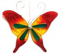 Elegant Resin Suncatcher - Butterfly Design