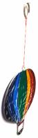 Elegant Resin Suncatcher - Rainbow Hot Air Balloon Design