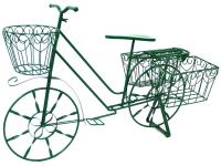 Garden Bicycle Planter - Green