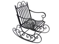 Garden Rocking Chair - Black