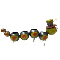 Large Metal Planter - Caterpillar
