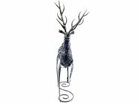 Large Metal Standing Proud Stag