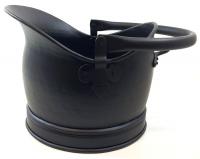 Medium Black Helmet Coal Scuttle Bucket