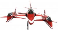 Metal Garden Wind Vane Rocker - RAF Red Arrows Formation
