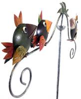 Metal Garden Wind Vane Spinner - Crow Design