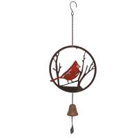 Metal Rustic Decorative Hanging Bell - Red Robin Design