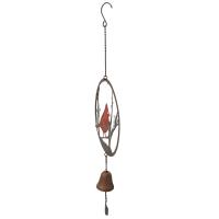 Metal Rustic Decorative Hanging Bell - Red Robin Design