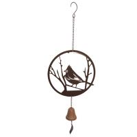 Metal Rustic Decorative Hanging Bell - Red Robin Design