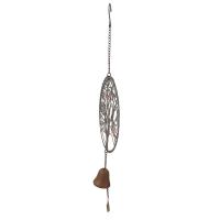 Metal Rustic Decorative Hanging Bell - Tree Of Life Design