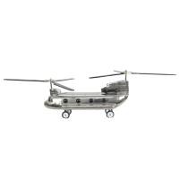 Metal Sculpture - Chinook Helicopter Ornament - Large