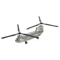 Metal Sculpture - Chinook Helicopter Ornament - Small