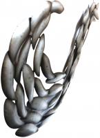 Metal Wall Art - Tuna Fish Wave