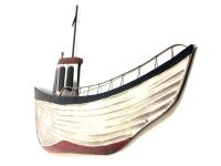 Metal Wall Art - Fishing Boat
