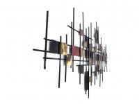 Metal Wall Art - Large Underground Abstract