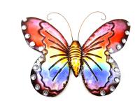 Metal Wall Art - Rainbow Butterfly