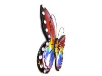 Metal Wall Art - Rainbow Butterfly