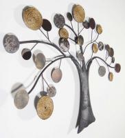 Metal Wall Art - Rope Oak Tree