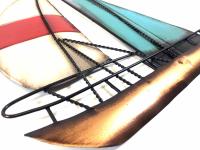 Metal Wall Art - Sailing Boat