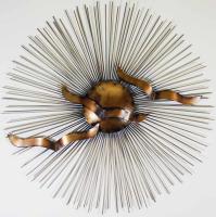 Metal Wall Art - Sunshine Bird Migration Sun
