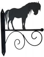 Metal Wall Bracket - Horse Design