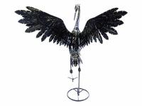 Metal Winged Heron