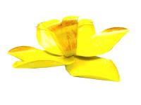 Small Metal Garden Flower Stake - Daffodil Design