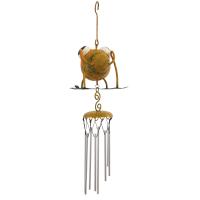 Small Metal Hanging Wind Chime - Frog