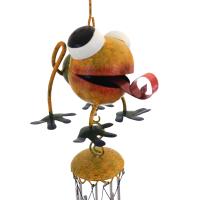 Small Metal Hanging Wind Chime - Frog