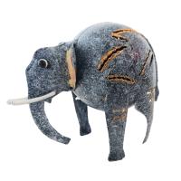 Small Metal Ornament - Elephant