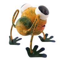 Small Metal Ornament - Frog