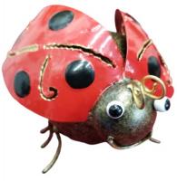 Small Metal Ornament - Ladybird